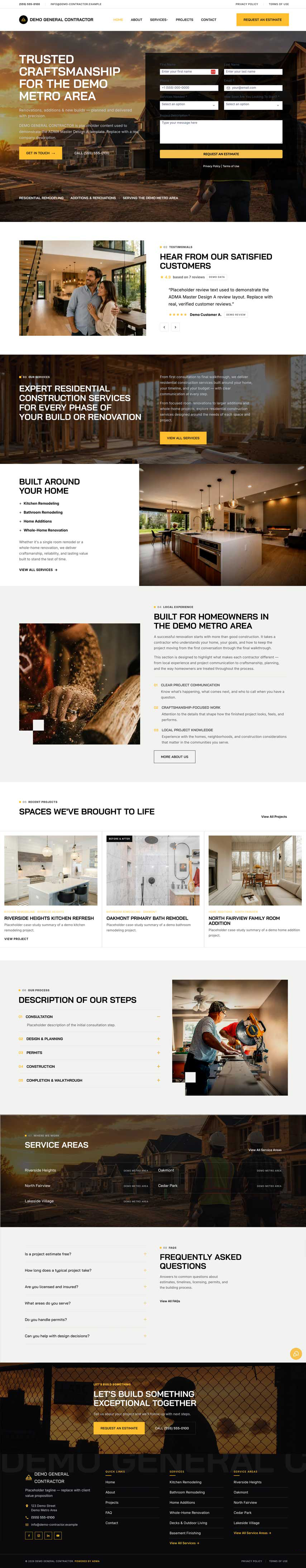 Foundation Smart Website design preview