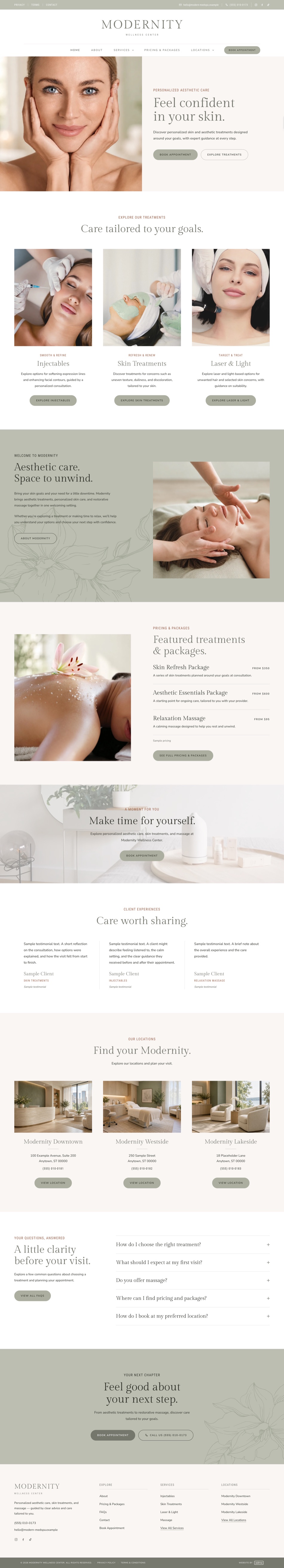 Modern Smart Website design preview