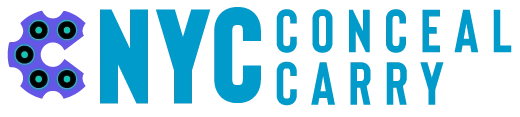 The NYC Conceal Carry logo mark and wordmark, in full color