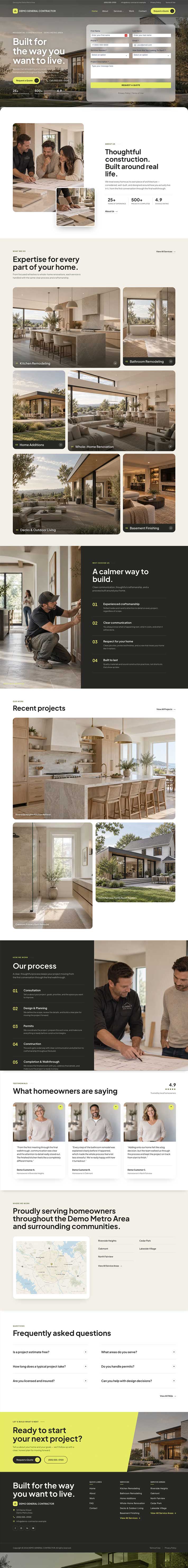 Summit Smart Website design preview